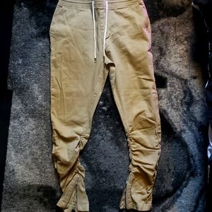 Khaki joggers